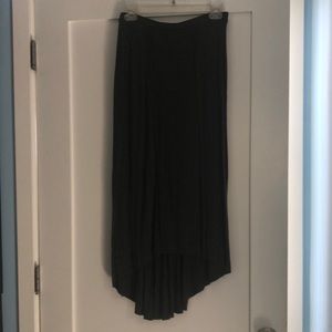 Bar III gray skirt with fishtail back